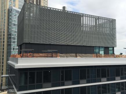 Court Square LIC NY - Eco Screen Wall Support Framing